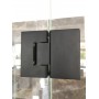 Matte Black L Shape Shower Screen Hinge H10-B Matte Black L Shape Shower Screen Hinge H10-B